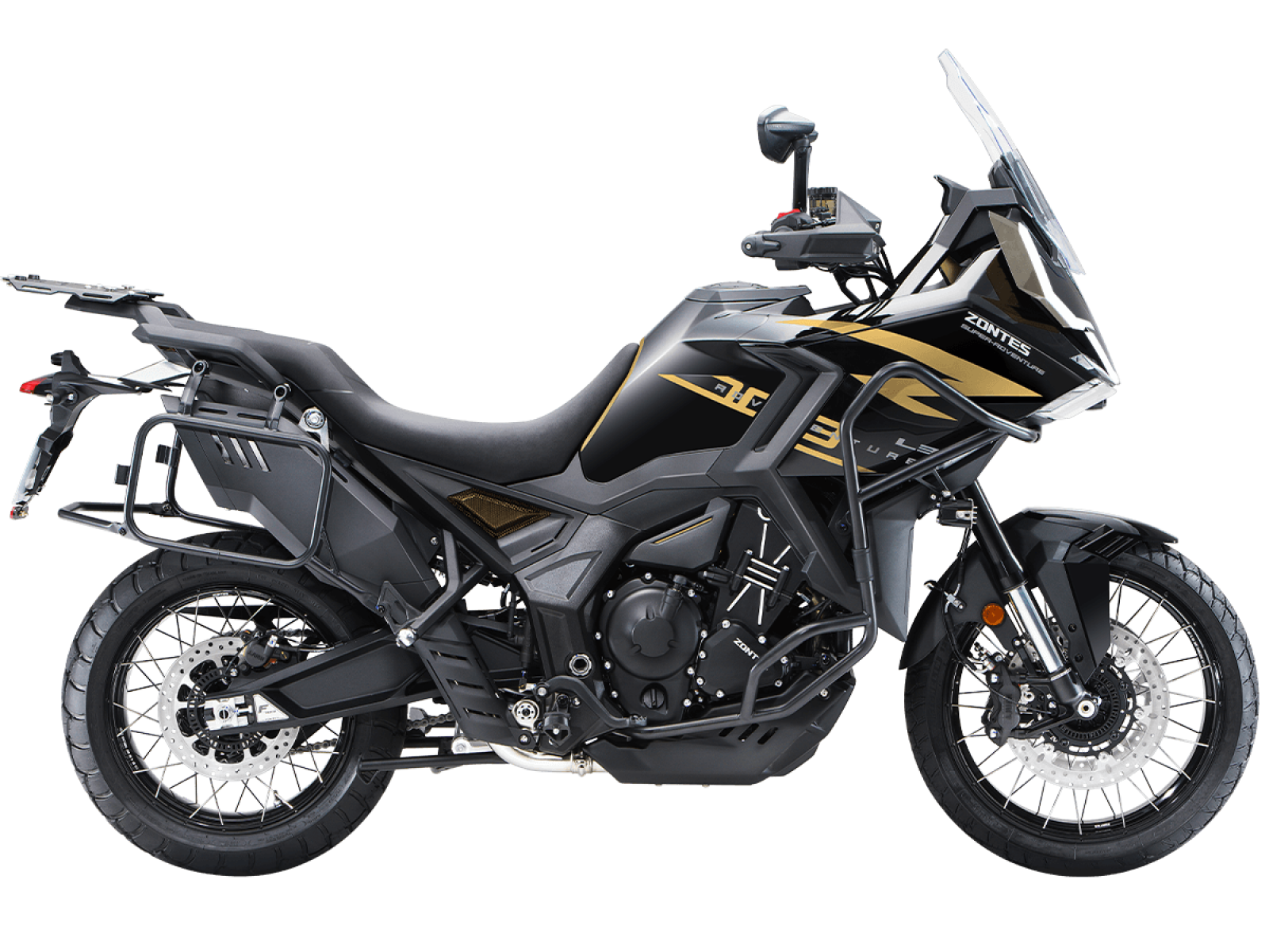 Мотоцикл ZONTES ZT703-F TOUR Black Gold